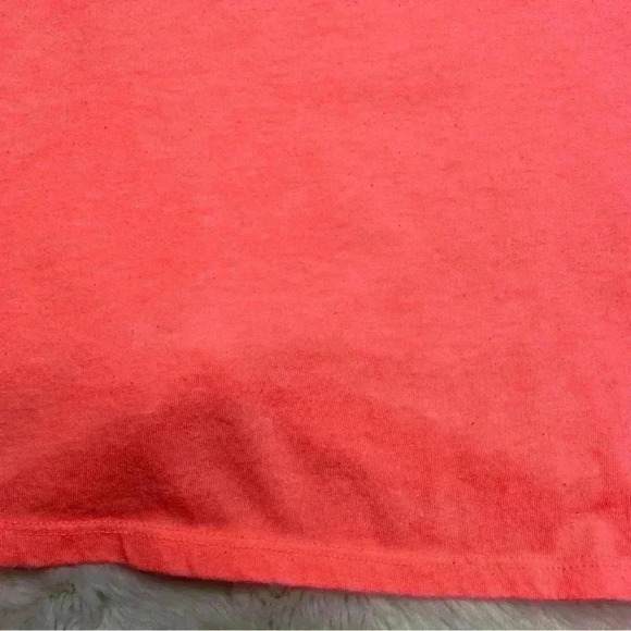 GAP T-Shirt Orangish-Pink / White  Tie Waist Size Small - Picture 13 of 16